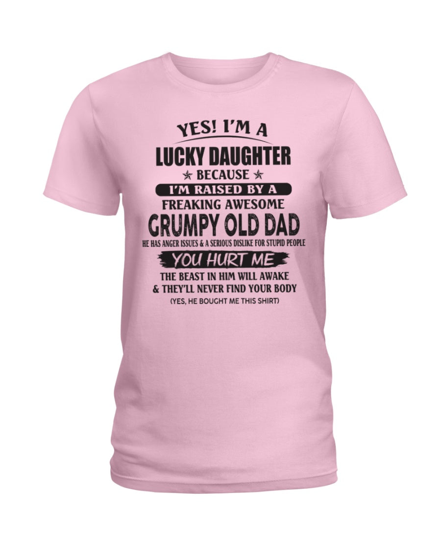 Yes! I'm a Lucky Daughter - The perfect gift for your daughter - (SKU07-85-00) - LUAN00