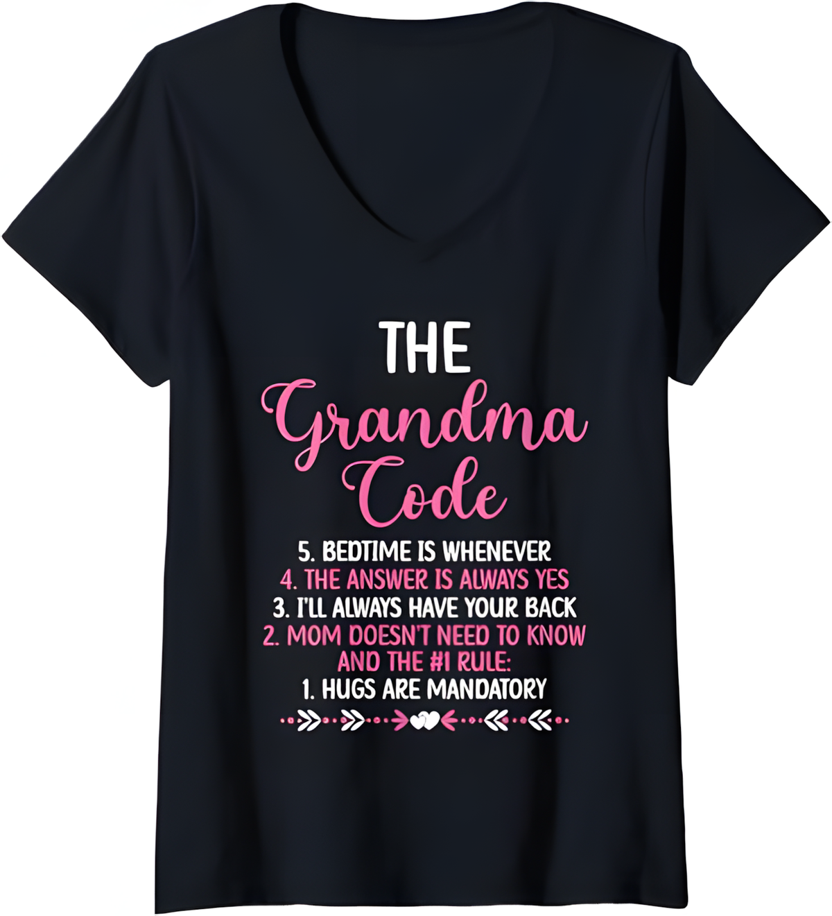 THE GRANDMA CODE T SHIRT - From grandma LUAN00