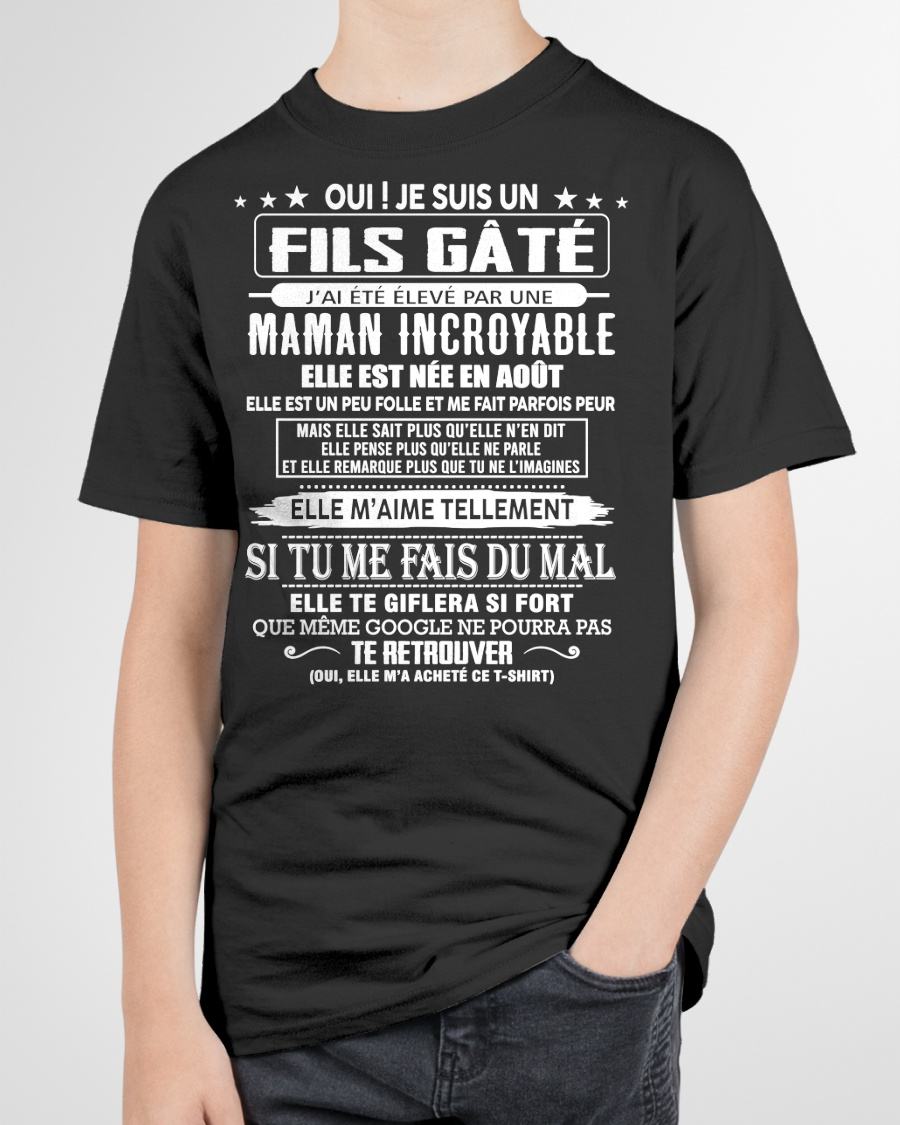 AOÛT - FILS GÂTÉ – CADEAU DE MAMAN - LUAN08 (SKU26T-0172-08)