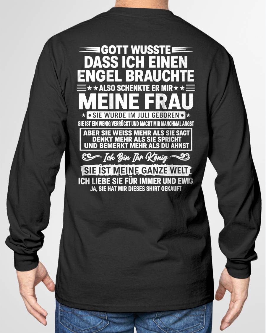 JULI - Ich Bin Ihr König SIE IST MEINE GANZE WELT - Das perfekte Geschenk für deinen Freund - GER/LUAN07 (SKU2605-397-07)