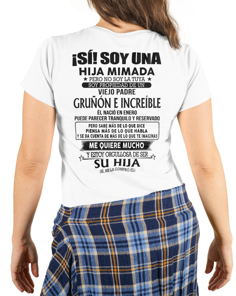 Enero Padre Increíble - Regalo especial para hija - TBN - T01 (SKU04-109-01)
