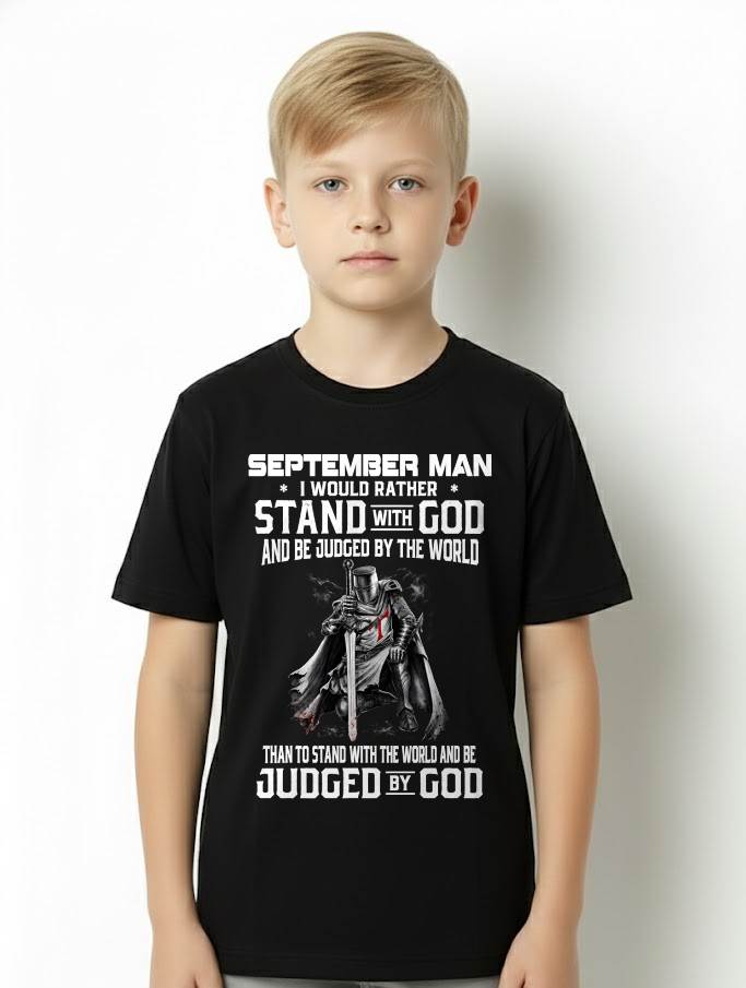 SEPTEMBER - STAND WITH GOD - CHRISTIAN GIFT FOR MEN - LUAN09 (SKU2608-92-09)
