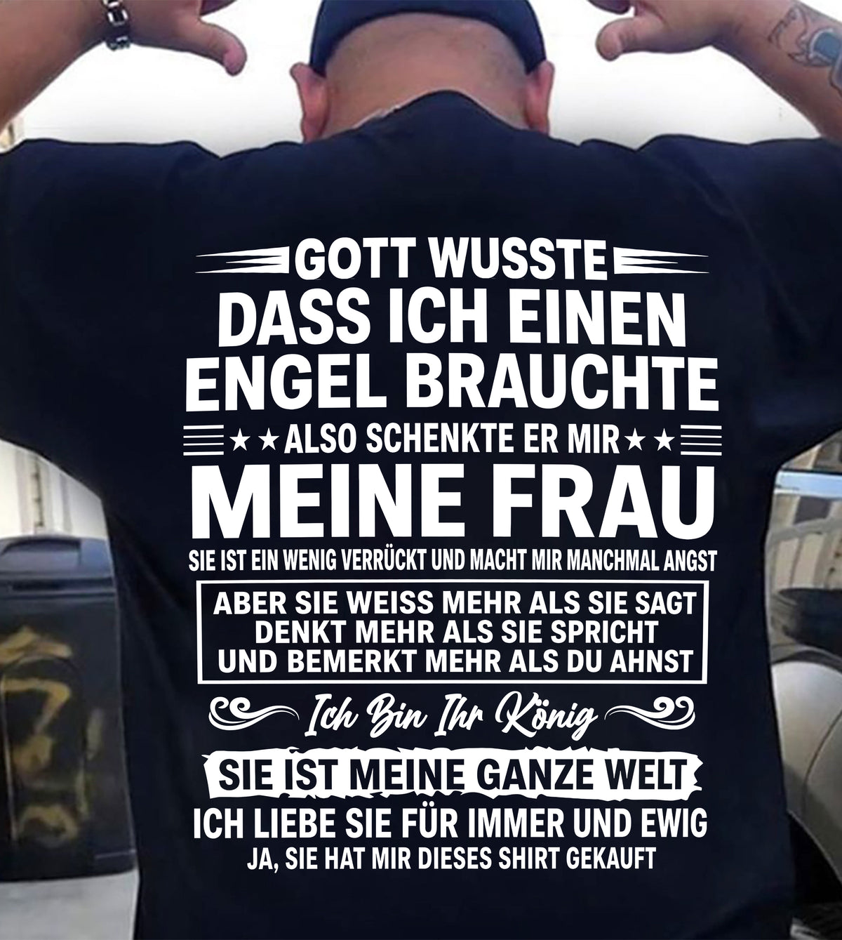 Ich Bin Ihr König SIE IST MEINE GANZE WELT- Das perfekte Geschenk für deinen Freund - GER/LUAN00 (SKU2605-397-00)