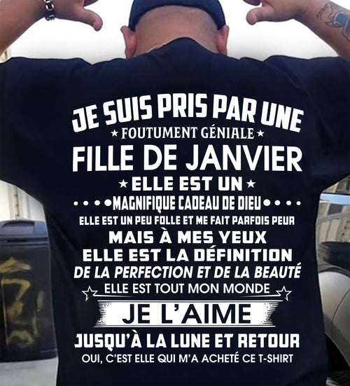 JANVIER – MAIS À MES YEUX, ELLE EST LA DÉFINITION DE LA PERFECTION ET DE LA BEAUTÉ – DE SA FEMME - FR01/LUAN01 (SKU26T-01319-01)