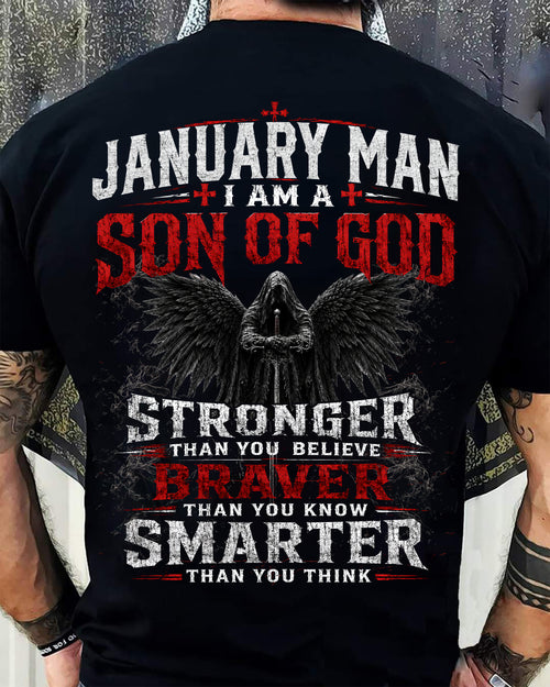 JANUARY SON OF GOD – STRONGER THAN YOU BELIEVE T-SHIRT - LUAN01 (SKU2607-238-01)