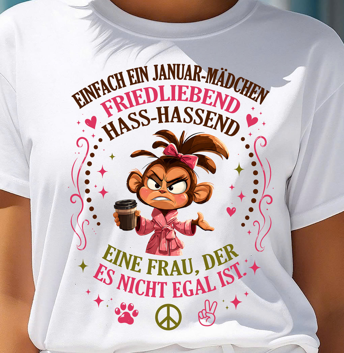 JANUAR, FRIEDLIEBEND HASS-HASSEND EINE FRAU, DER ES NICHT EGAL IST - LUAN GER01 (SKU2605-352-01)