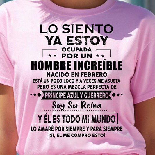 Febrero - El Regalo Perfecto Para Tu Esposa O Novia - LUAN02 (SKU08-SRNU-TBN-02)