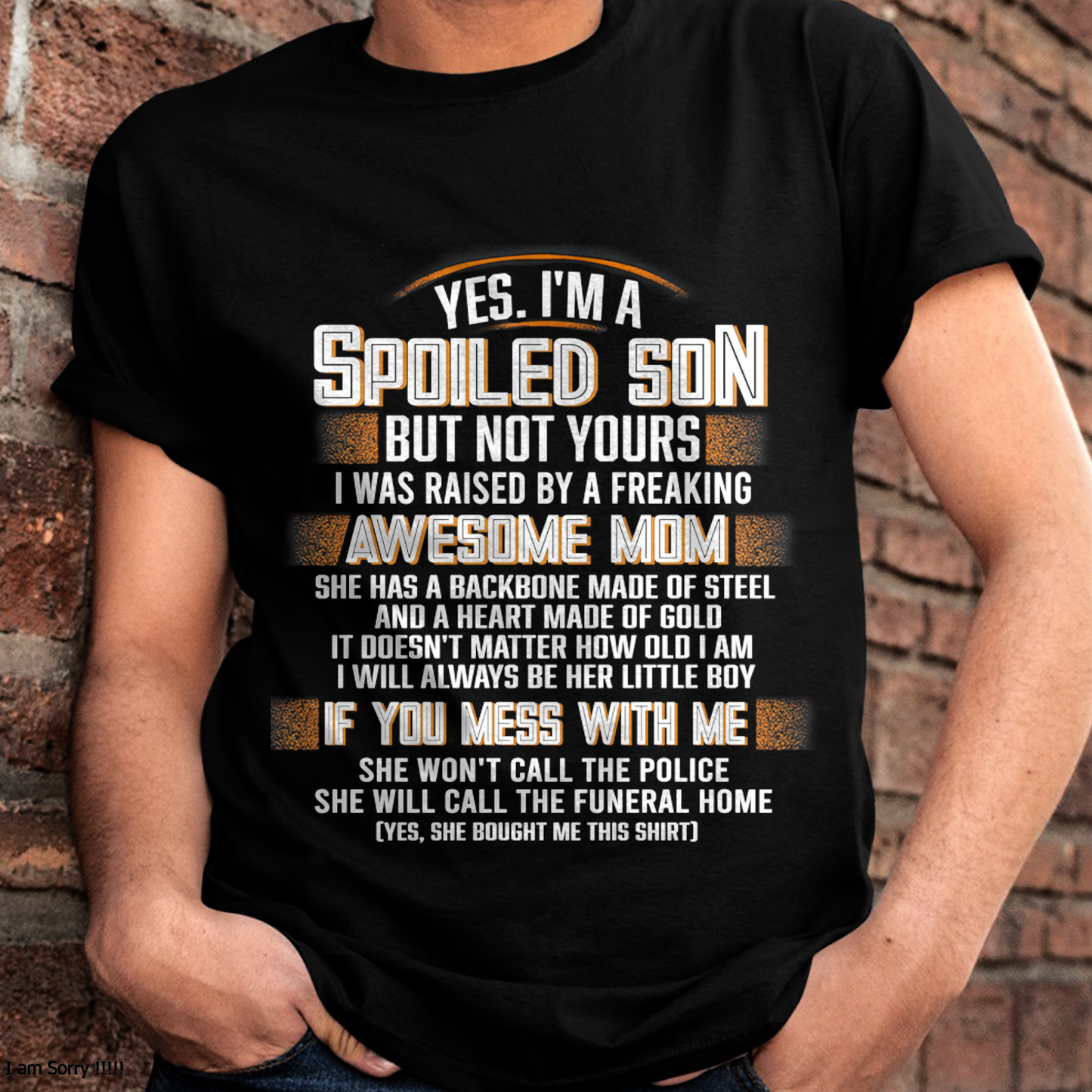 Raised By A Freaking Awesome Mom - FROM MOM TO SON - LUAN0 (SKU26T-01-45-00)