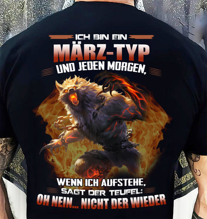 MÄRZ, SAGT DER TEUFEL: OH NEIN… NICHT DER WIEDER - LUANMALE GER03 (SKU2605-383-03)