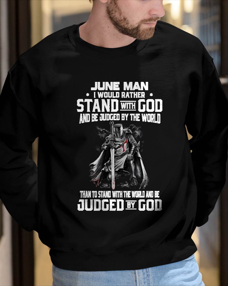 JUNE - STAND WITH GOD - CHRISTIAN GIFT FOR MEN - LUAN06 (SKU2608-92-06)