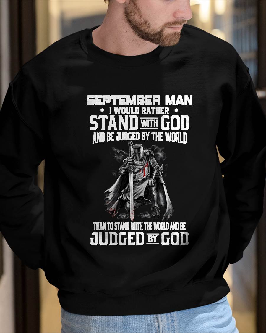 SEPTEMBER - STAND WITH GOD - CHRISTIAN GIFT FOR MEN - LUAN09 (SKU2608-92-09)