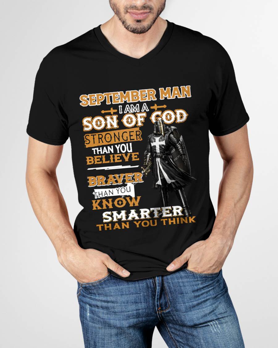 SEPTEMBER - STRONGER THAN YOU BELIEVE - CHRISTIAN GIFT FOR MEN - LUAN09 (SKU2608-91-09)