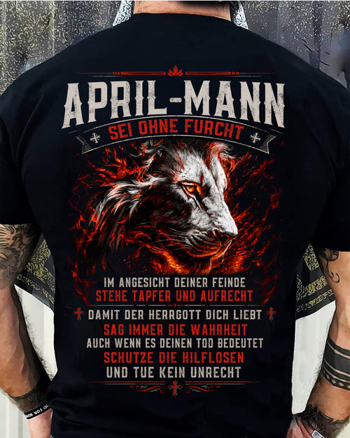 APRIL, SEI OHNE FURCHT IM ANGESICHT DEINER FEINDE - LUAN GER04 (SKU2605-362-04)