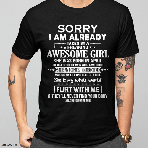 APRIL – She Is My Bonnie And I Am Her Clyde – FROM WIFE TO HUSBAND – LUAN04 (SKU26T-01-61-04)