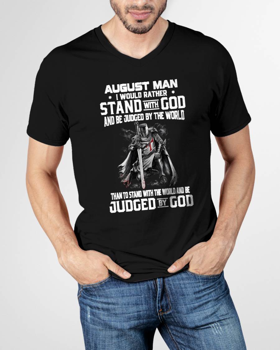 AUGUST - STAND WITH GOD - CHRISTIAN GIFT FOR MEN - LUAN08 (SKU2608-92-08)