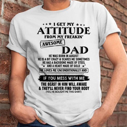 August - Gift For Son and Daughter From Dad - LUAN08 - (SKU-TDADC-08)