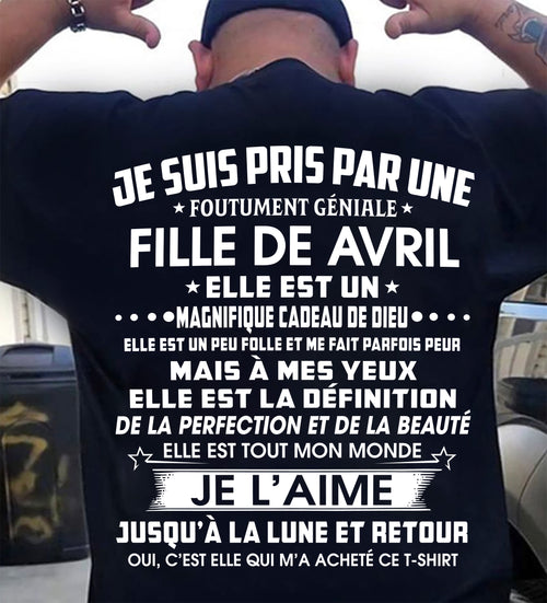 AVRIL – MAIS À MES YEUX, ELLE EST LA DÉFINITION DE LA PERFECTION ET DE LA BEAUTÉ – DE SA FEMME - FR04/LUAN04 (SKU26T-01319-04)