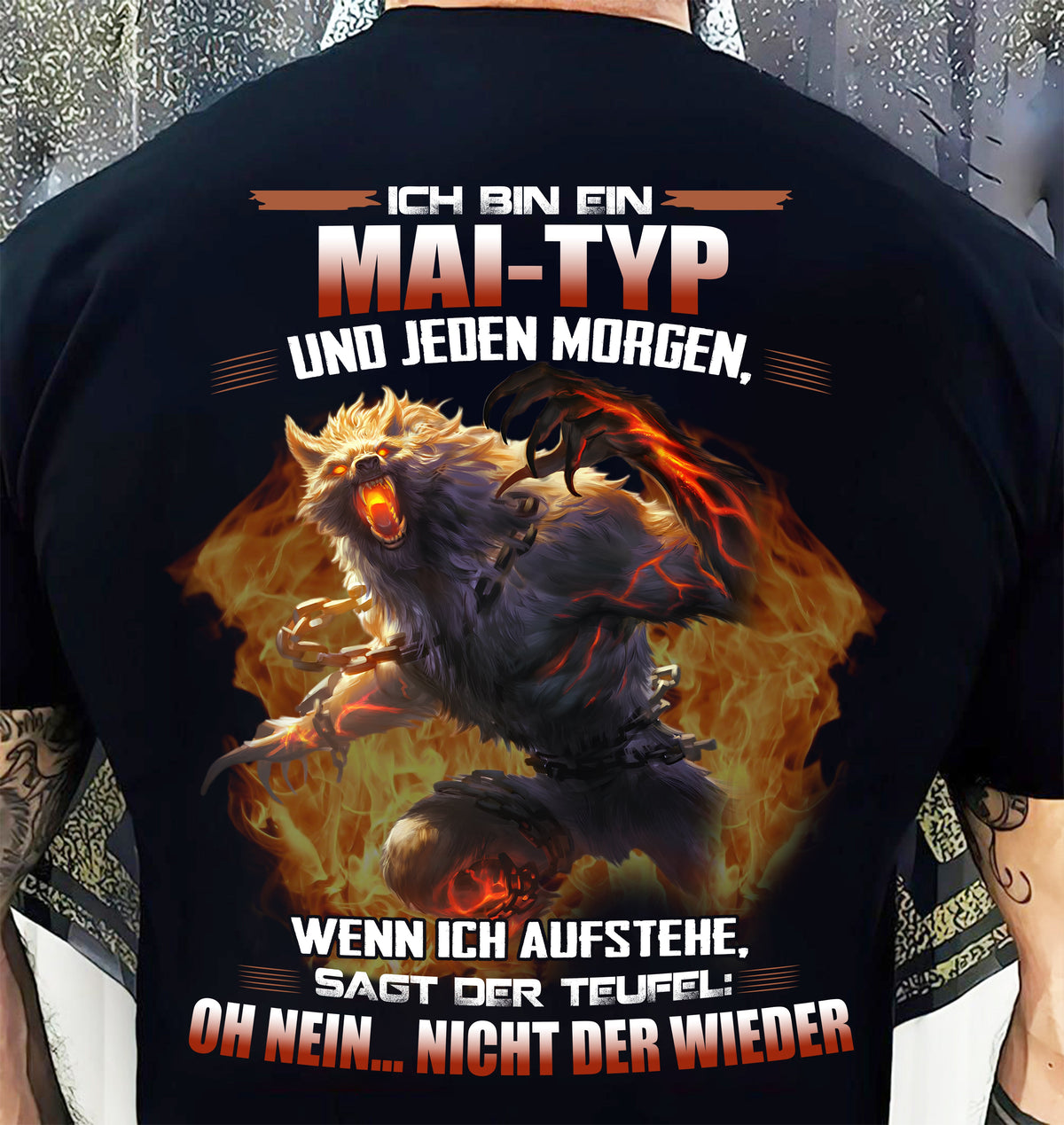 MAI, SAGT DER TEUFEL: OH NEIN… NICHT DER WIEDER - LUANMALE GER05 (SKU2605-383-05)