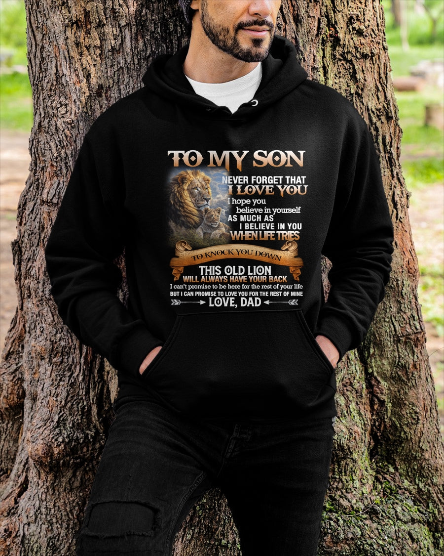 To My Son T-Shirt – Gift From Dad / Man - luan00 (SKU12-76)