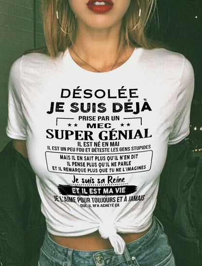 MAI - PETIT AMI INCROYABLE NÉ EN MAI - CADEAU SPÉCIAL POUR SA PETITE AMIE - LUAN05 (SKUF04-14-05)