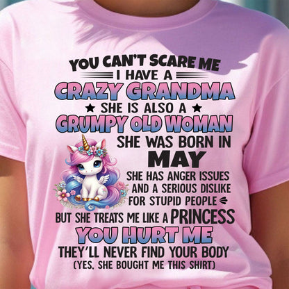 MAY - YOU CAN'T SCARE ME - GIFT FROM GRANDMA - LUAN05 (SKU09-106-05)