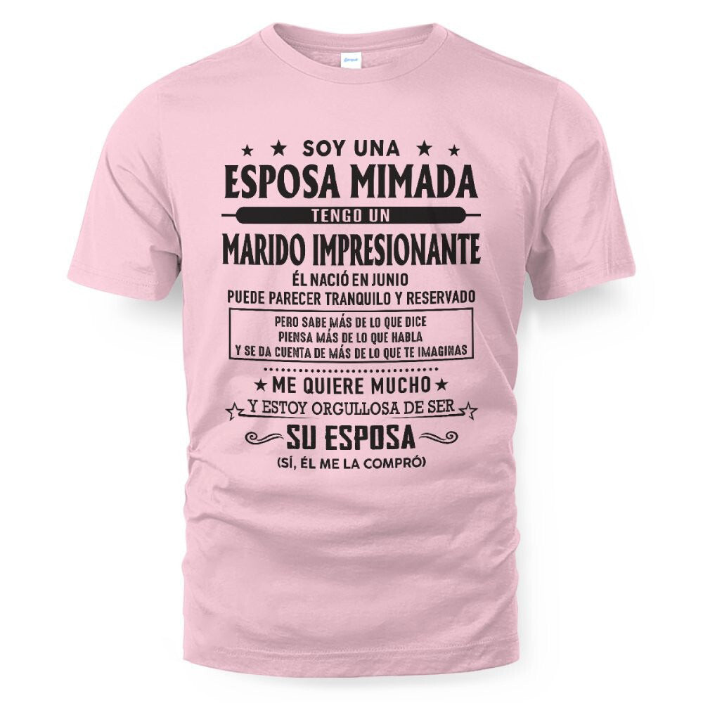 Junio – Esposo increíble nacido en junio – Regalo especial para tu esposa – LUAN06 (SKU03-11-06)