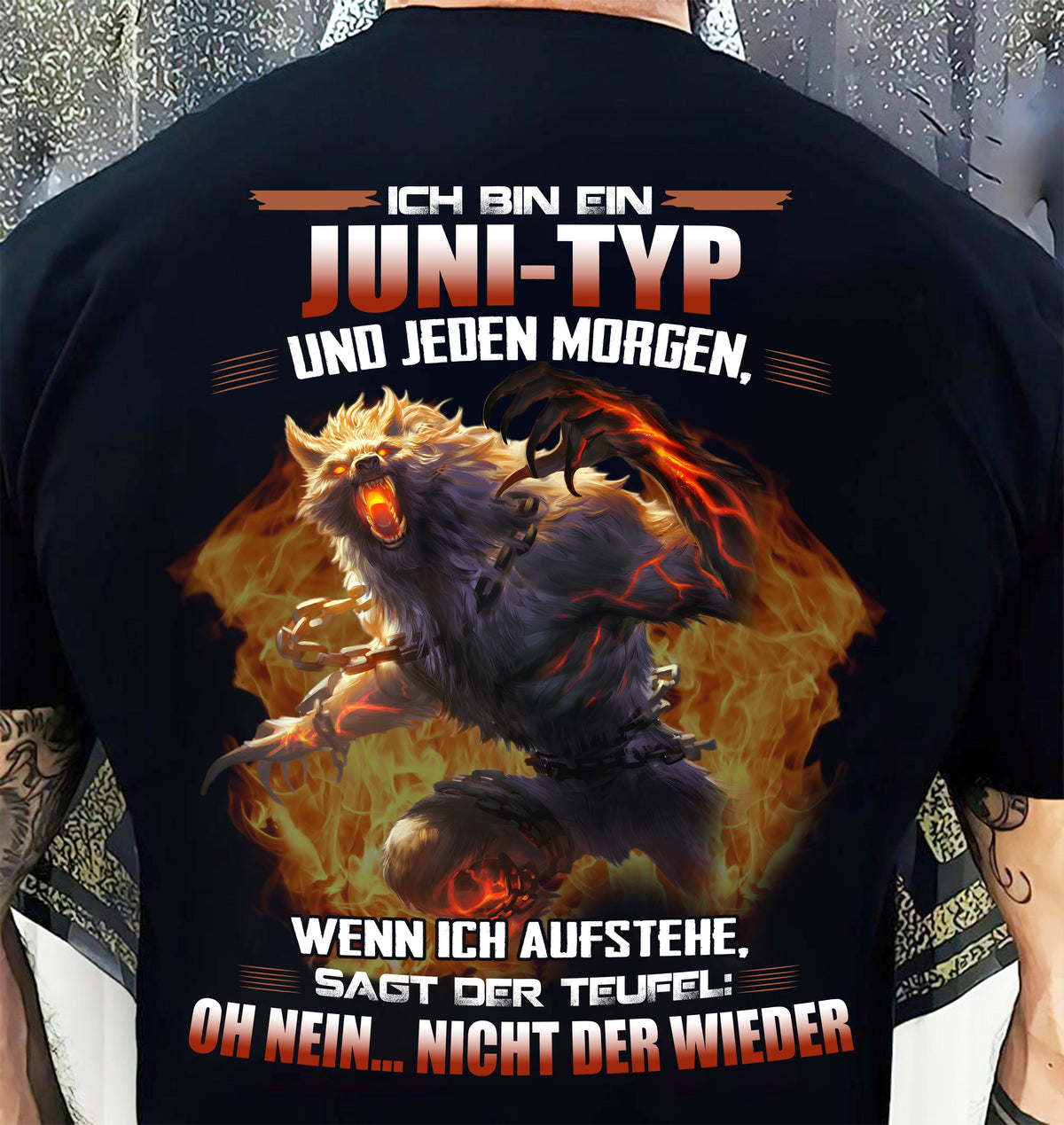 JUNI, SAGT DER TEUFEL: OH NEIN… NICHT DER WIEDER - LUANMALE GER06 (SKU2605-383-06)