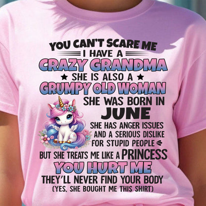 JUNE - YOU CAN'T SCARE ME - GIFT FROM GRANDMA - LUAN06 (SKU09-106-06)