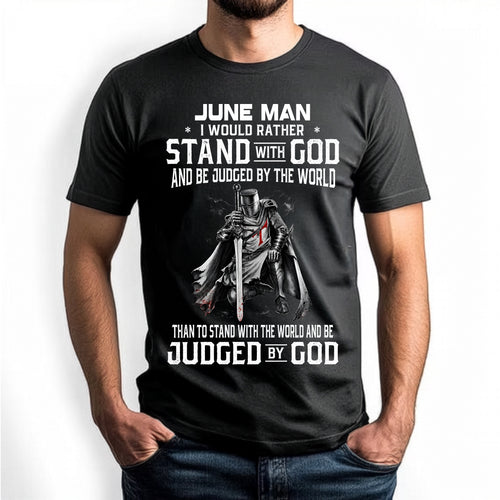 JUNE - STAND WITH GOD - CHRISTIAN GIFT FOR MEN - LUAN06 (SKU2608-92-06)