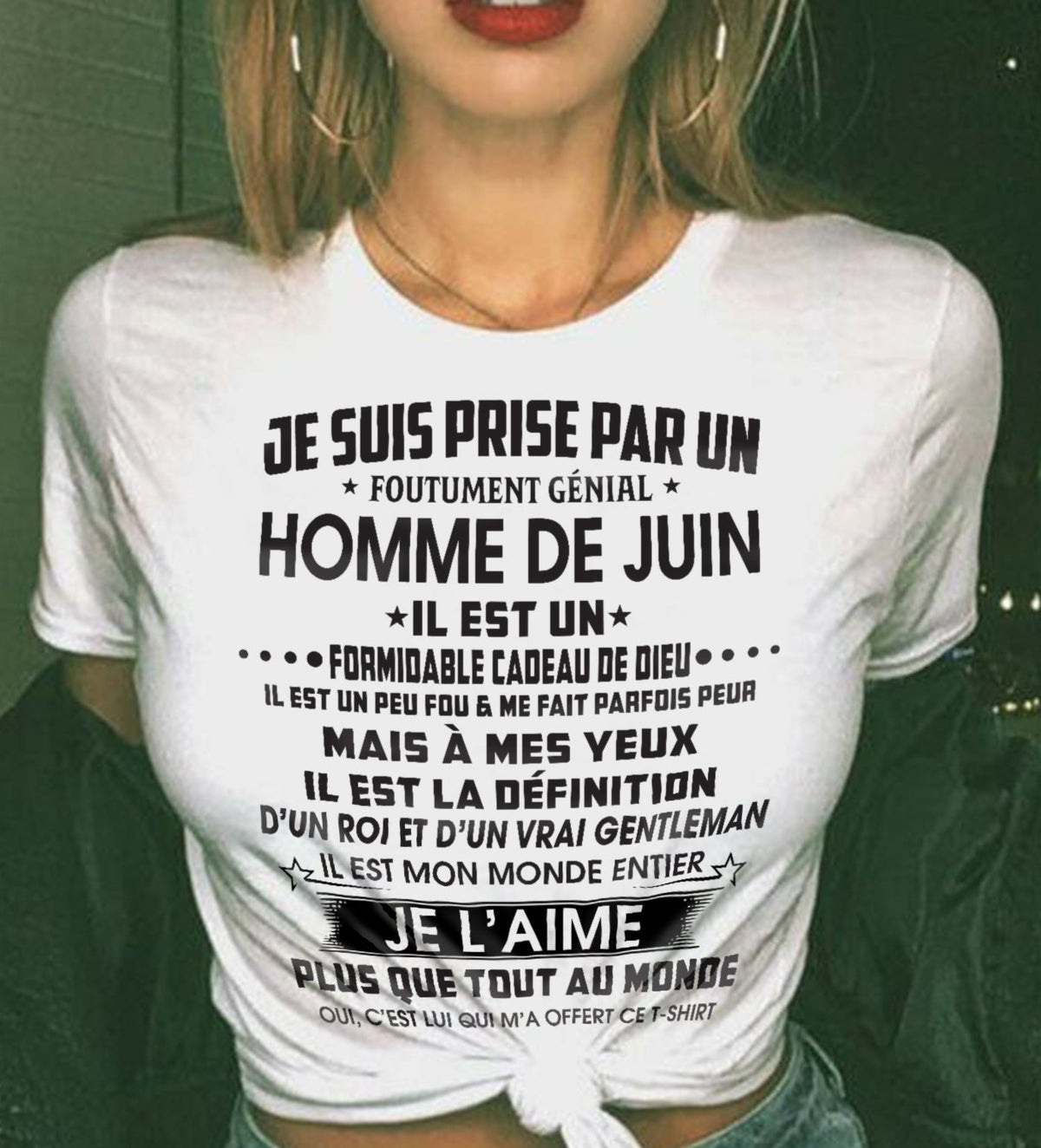 JUIN – MAIS À MES YEUX, IL EST LA DÉFINITION D’UN ROI ET D’UN VÉRITABLE GENTLEMAN – DE SON MARI - FR06/LUAN06 (SKU2602-14-06)