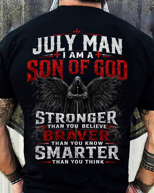 JULY SON OF GOD – STRONGER THAN YOU BELIEVE T-SHIRT - LUAN07 (SKU2607-238-07)