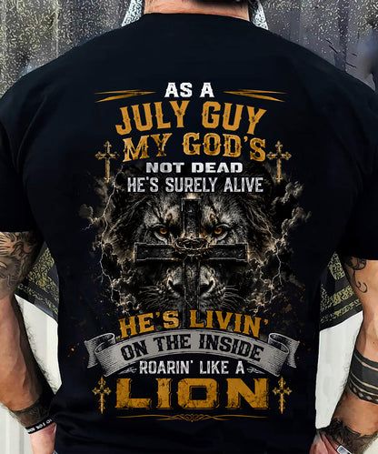 JULY - MY GOD'S NOT DEAD - CHRISTIAN GIFT FOR MEN - LUAN07 (SKU2608-09-07)
