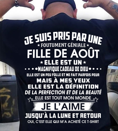 AOÛT – MAIS À MES YEUX, ELLE EST LA DÉFINITION DE LA PERFECTION ET DE LA BEAUTÉ – DE SA FEMME - FR08/LUAN08 (SKU26T-01319-08)