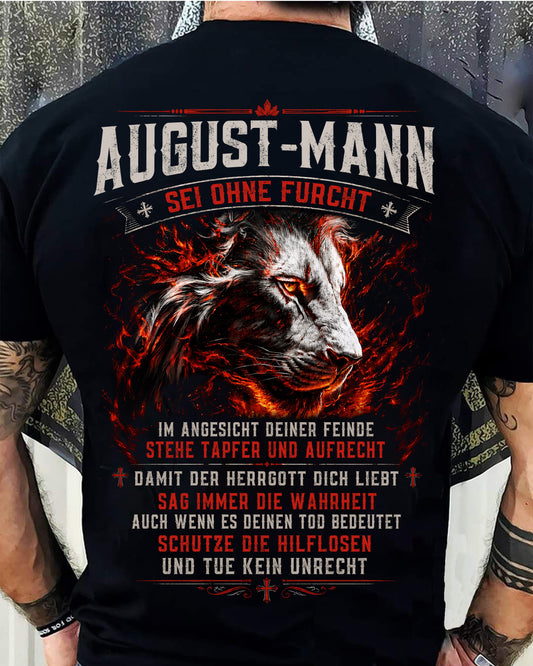 AUGUST, SEI OHNE FURCHT IM ANGESICHT DEINER FEINDE - LUAN GER08 (SKU2605-362-08)