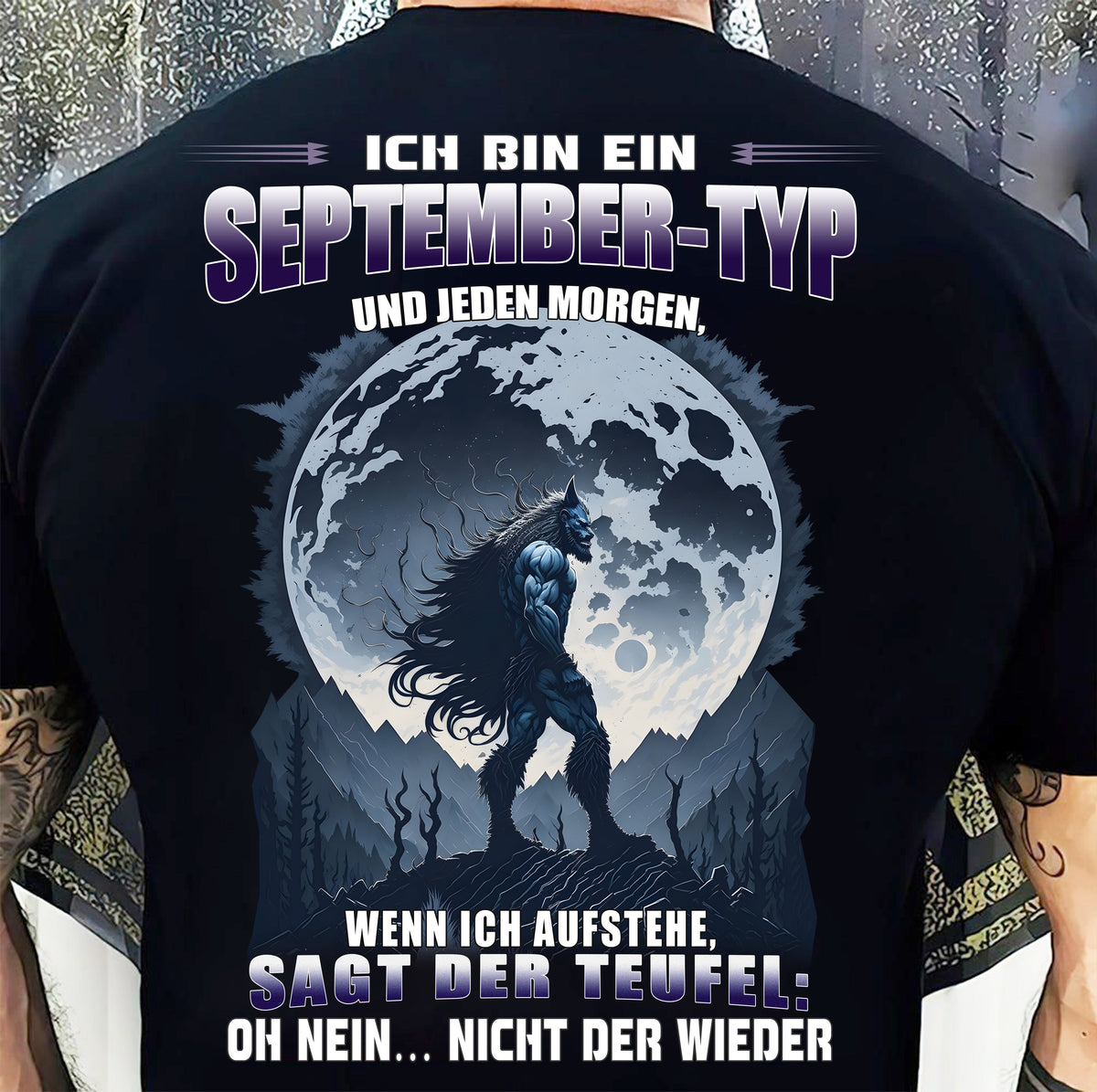 SEPTEMBER, SAGT DER TEUFEL: OH NEIN… NICHT DER WIEDER - LUANMALE GER09 (SKU2605-402-09)