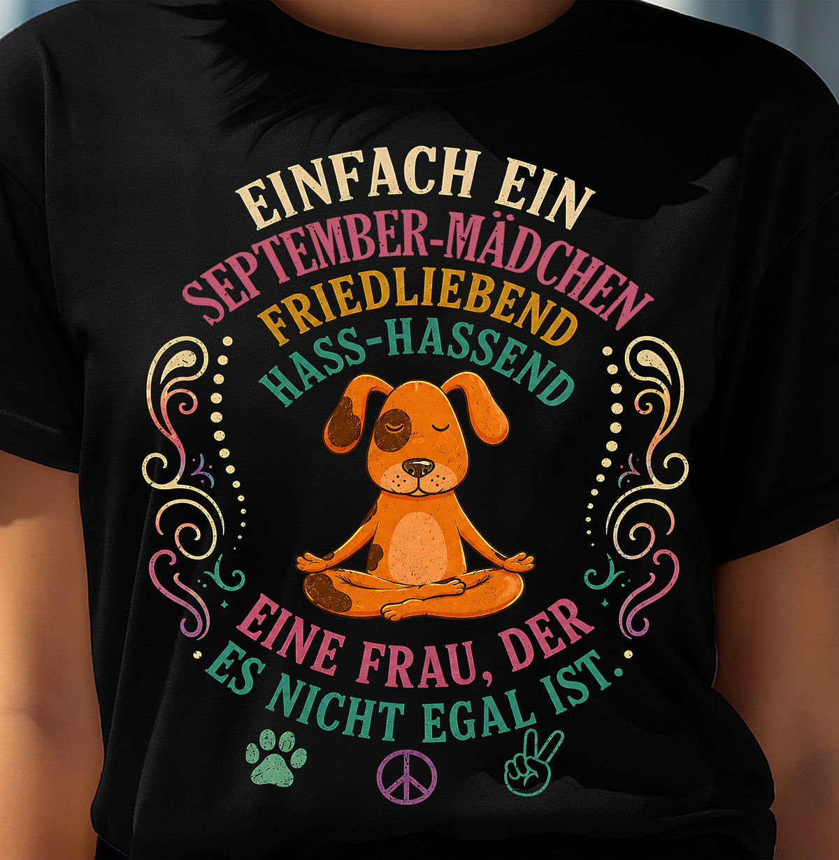 SEPTEMBER, FRIEDLIEBEND HASS-HASSEND EINE FRAU, DER ES NICHT EGAL IST - LUAN GER09 (SKU2605-351-09)