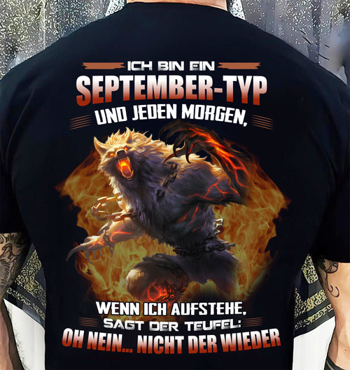 SEPTEMBER, SAGT DER TEUFEL: OH NEIN… NICHT DER WIEDER - LUANMALE GER09 (SKU2605-383-09)