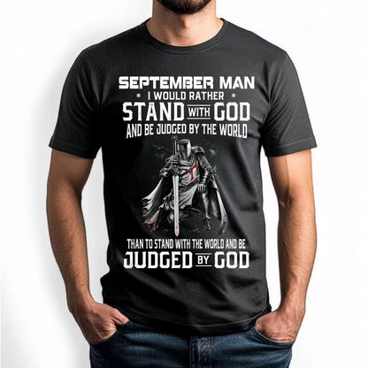 SEPTEMBER - STAND WITH GOD - CHRISTIAN GIFT FOR MEN - LUAN09 (SKU2608-92-09)