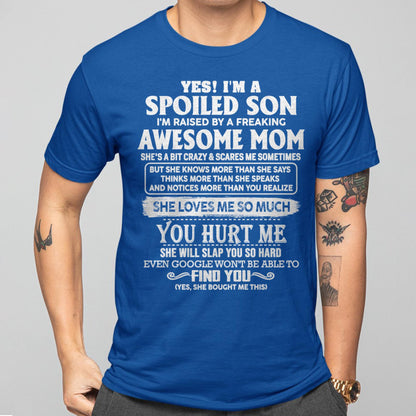 Awesome Mom - Perfect Gift For Your Spoiled Son From Mom - LUAN00 (SKU05-47-00)