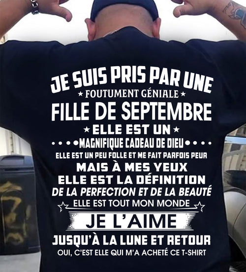 SEPTEMBRE – MAIS À MES YEUX, ELLE EST LA DÉFINITION DE LA PERFECTION ET DE LA BEAUTÉ – DE SA FEMME - FR09/LUAN09 (SKU26T-01319-09)
