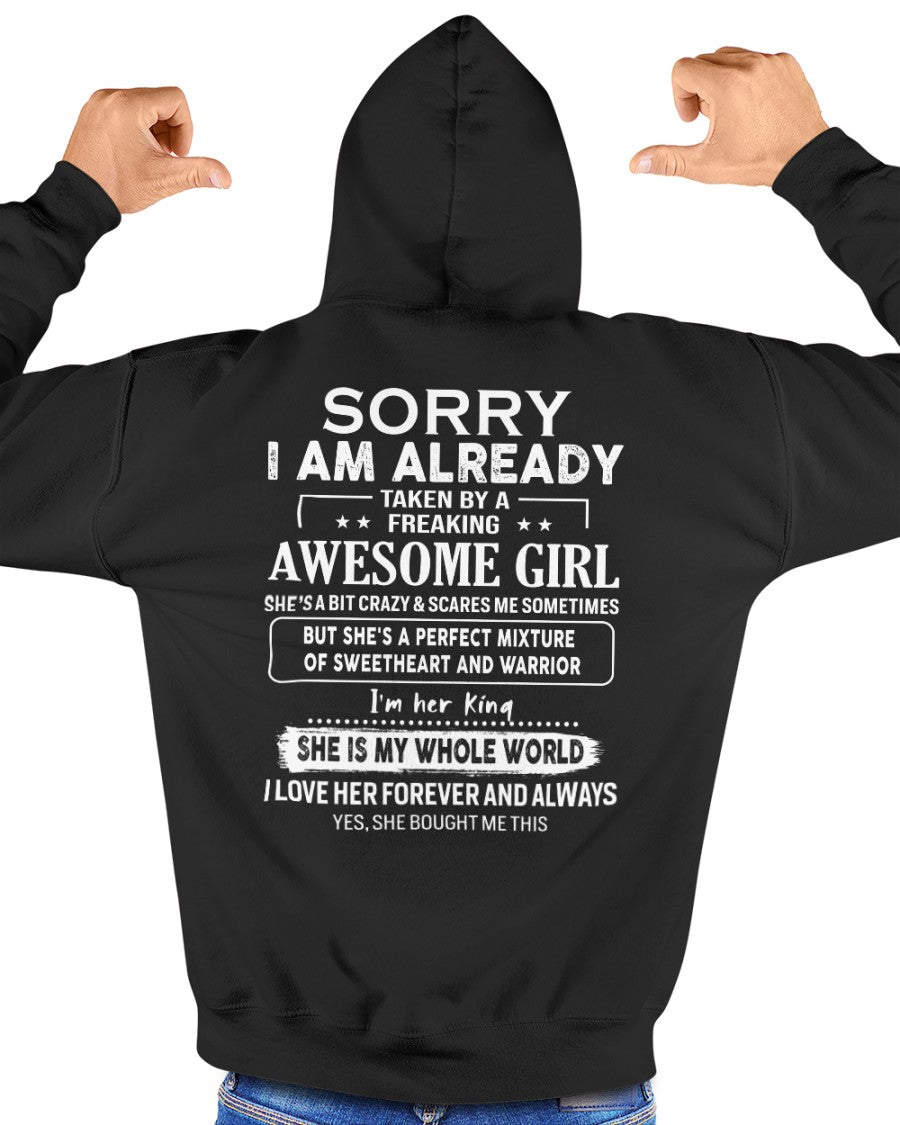 Awesome girl - Perfect gift for your boyfriend, husband - (SKU04-86) - LUAN00