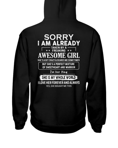 Awesome girl - Perfect gift for your boyfriend, husband - (SKU04-86) - LUAN00