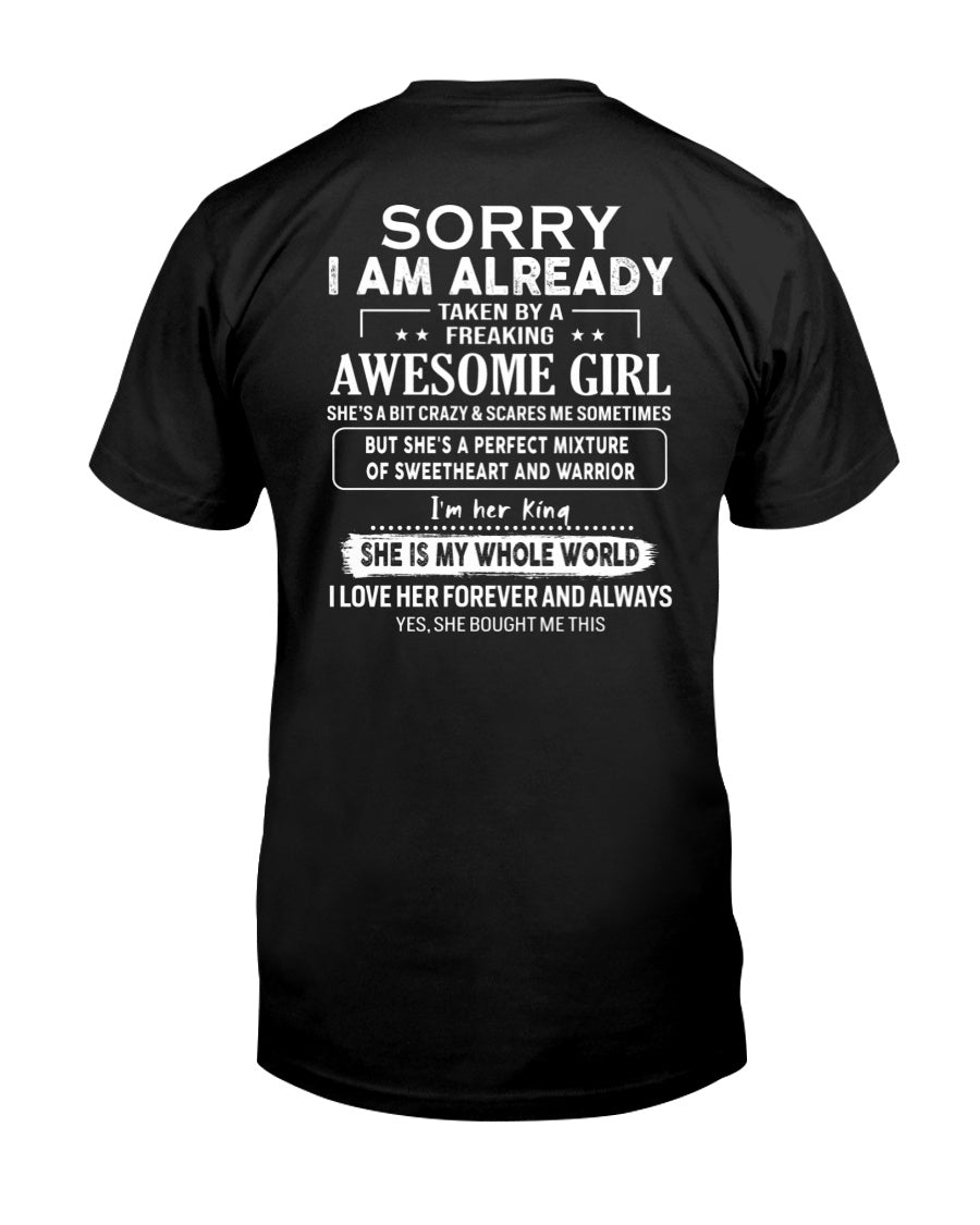 Awesome girl - Perfect gift for your boyfriend, husband - (SKU04-86) - LUAN00