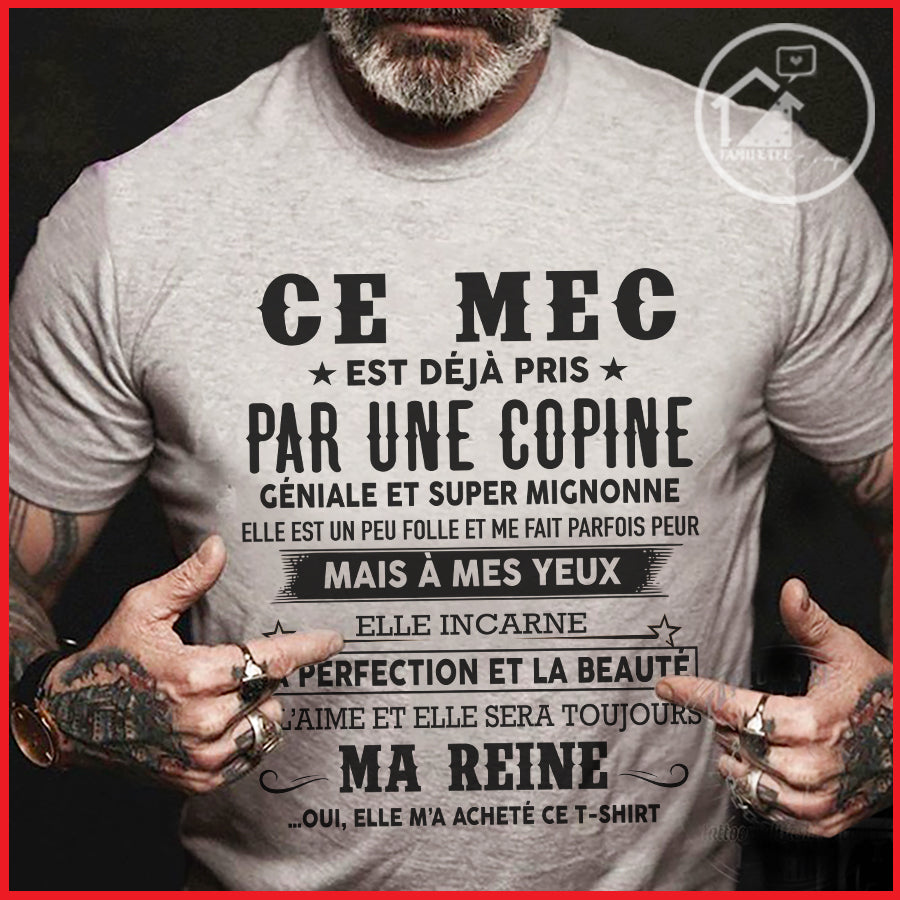 Cadeau parfait pour votre petit ami, votre mari - CE MEC - (SKU.CEMEC.G) - LUAN00