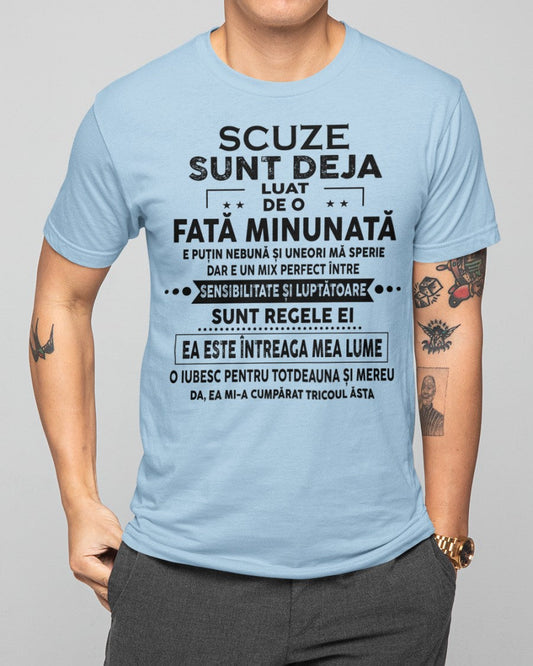 Acesta este tricoul pentru tine. Fă-o să zâmbească în fiecare zi când porți acest tricou - (SKU-RO-SRNAM-00) LUAN00 ROMANIA