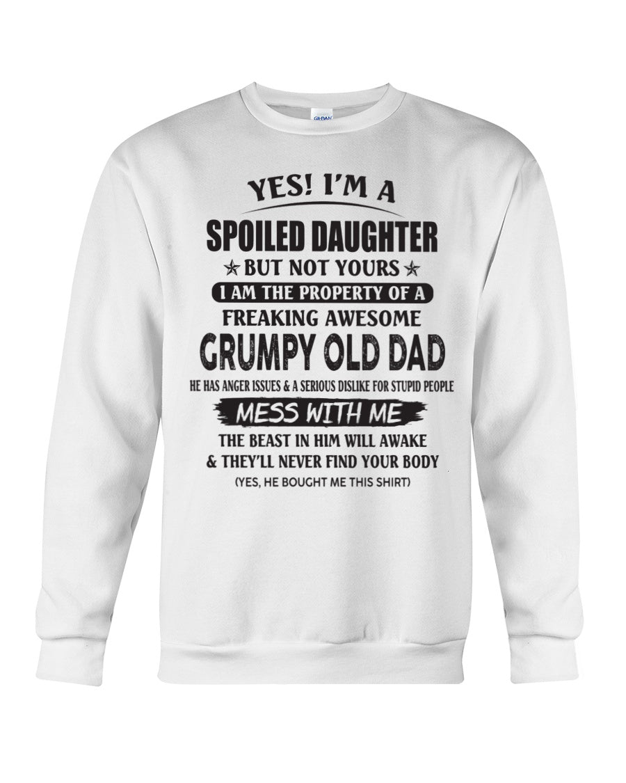 Yes! I'm a Spoiled Daughter - The perfect gift for your daughter - (SKU07-17-00) - LUAN00