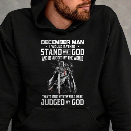 DECEMBER - STAND WITH GOD - CHRISTIAN GIFT FOR MEN - LUAN12 (SKU2608-92-12)