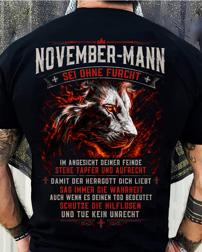 NOVEMBER, SEI OHNE FURCHT IM ANGESICHT DEINER FEINDE - LUAN GER11 (SKU2605-362-11)