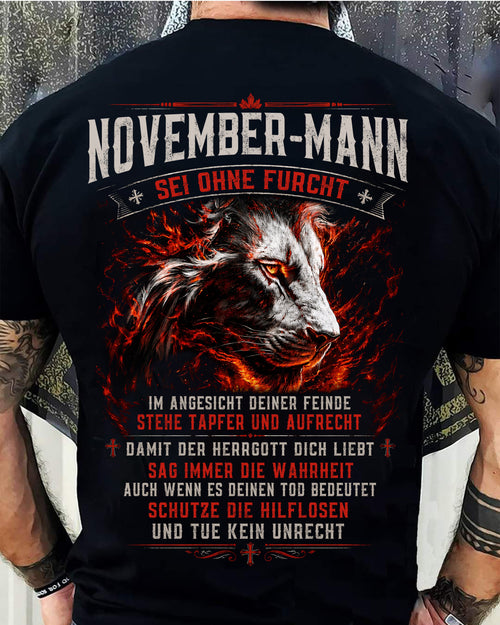 NOVEMBER, SEI OHNE FURCHT IM ANGESICHT DEINER FEINDE - LUAN GER11 (SKU2605-362-11)