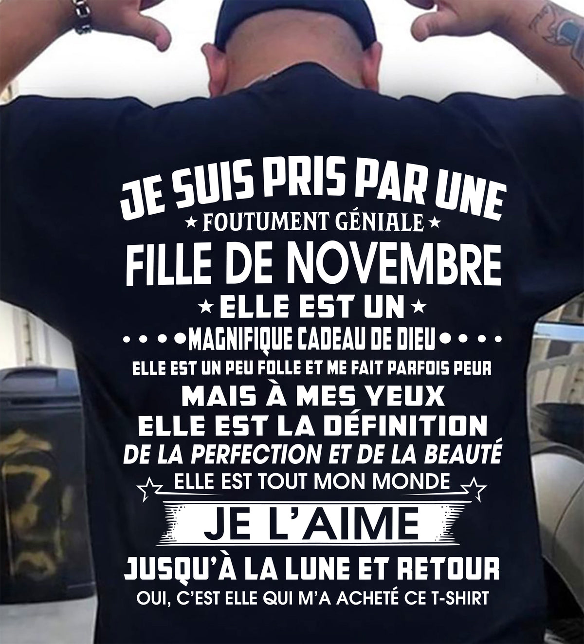 NOVEMBRE – MAIS À MES YEUX, ELLE EST LA DÉFINITION DE LA PERFECTION ET DE LA BEAUTÉ – DE SA FEMME - FR11/LUAN11 (SKU26T-01319-11)